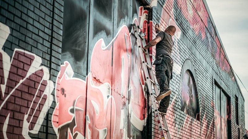 Hip-Hop Graffiti Image