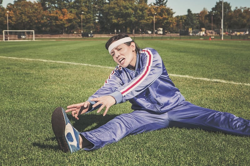Woman doing Pilates exercises